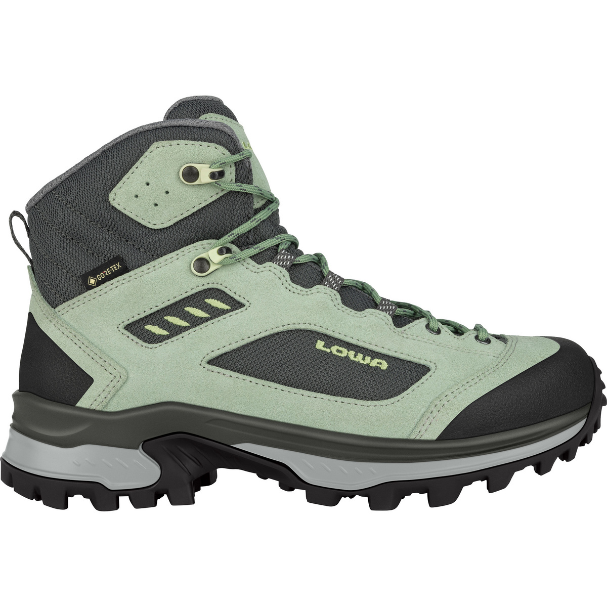 Lowa Damen Corvara GTX Mid Schuhe (Größe 38, gruen)