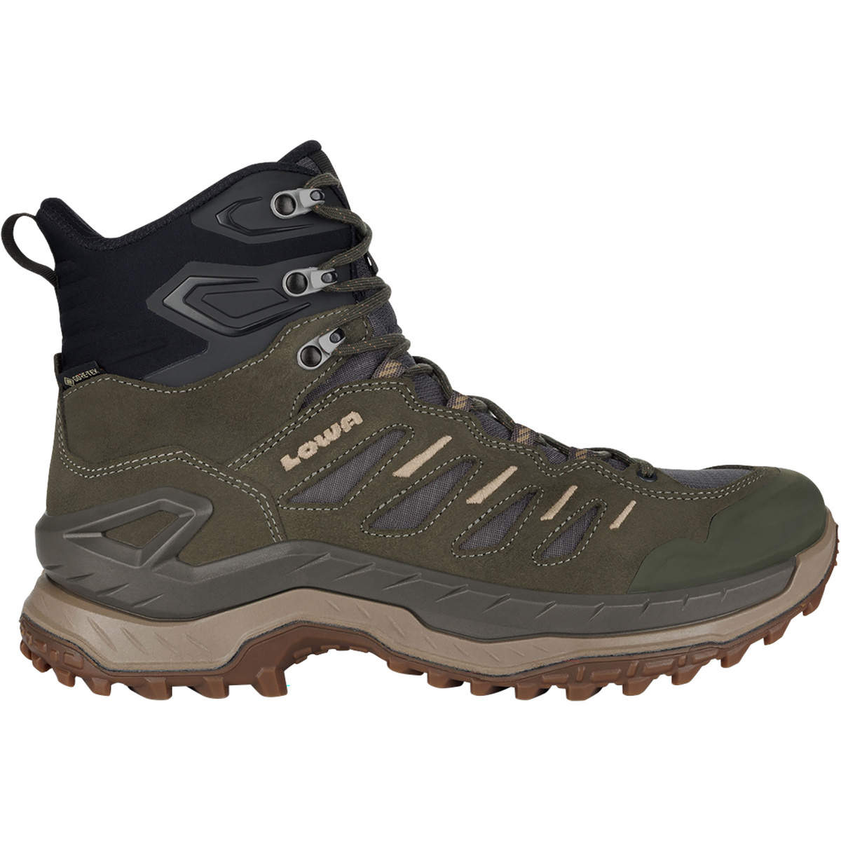 Lowa Herren Innovo GTX Mid Schuhe (Größe 43.5, oliv)