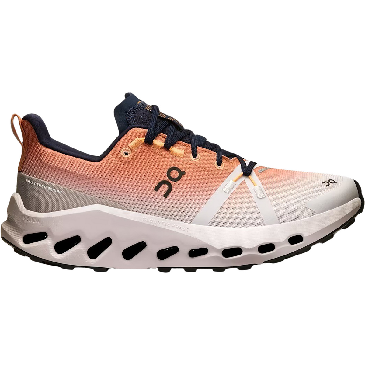 ON Donna Scarpe Cloudsurfer Trail WP (Taglia 42.5, Arancione)
