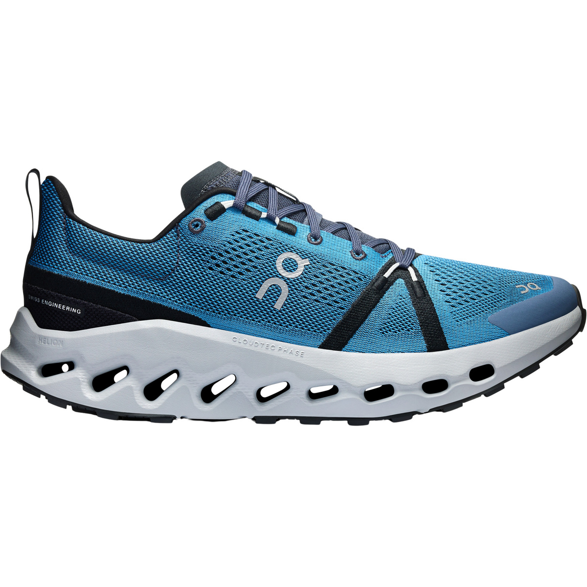 ON Uomo Scarpe Cloudsurfer Trail (Taglia 47, Blu)