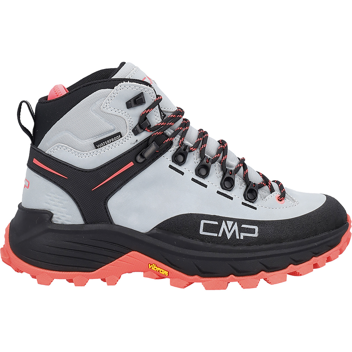 CMP Donna Scarpe Tytanus Mid WP (Taglia 38, Grigio)