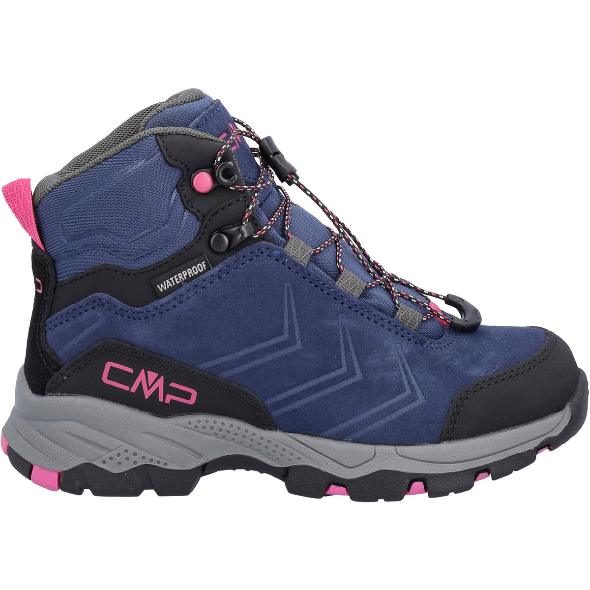 CMP Bambino Scarpe Melnick Mid WP (Taglia 31, Blu)