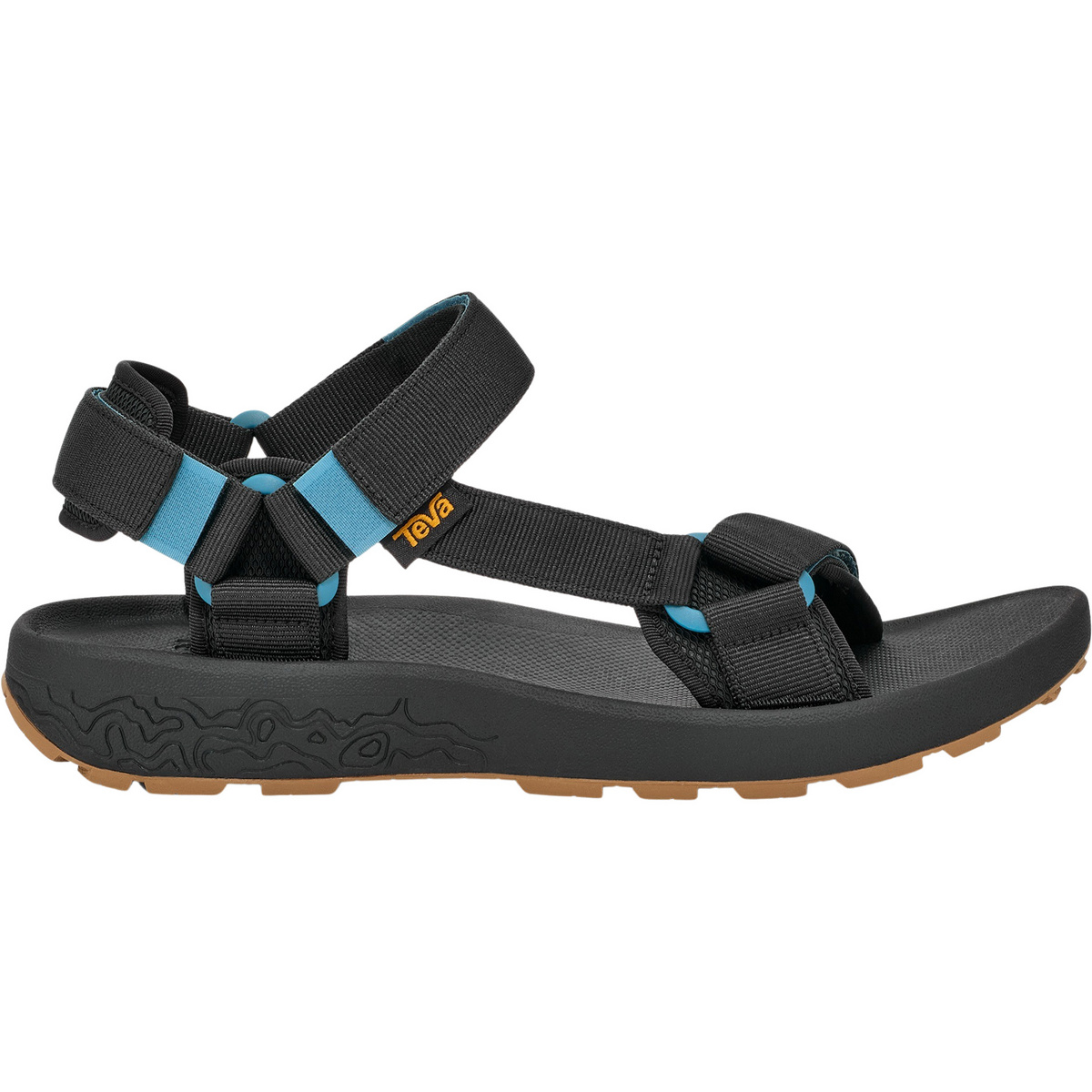Teva Herren Hydratrek Sandale (Größe 44.5, schwarz)