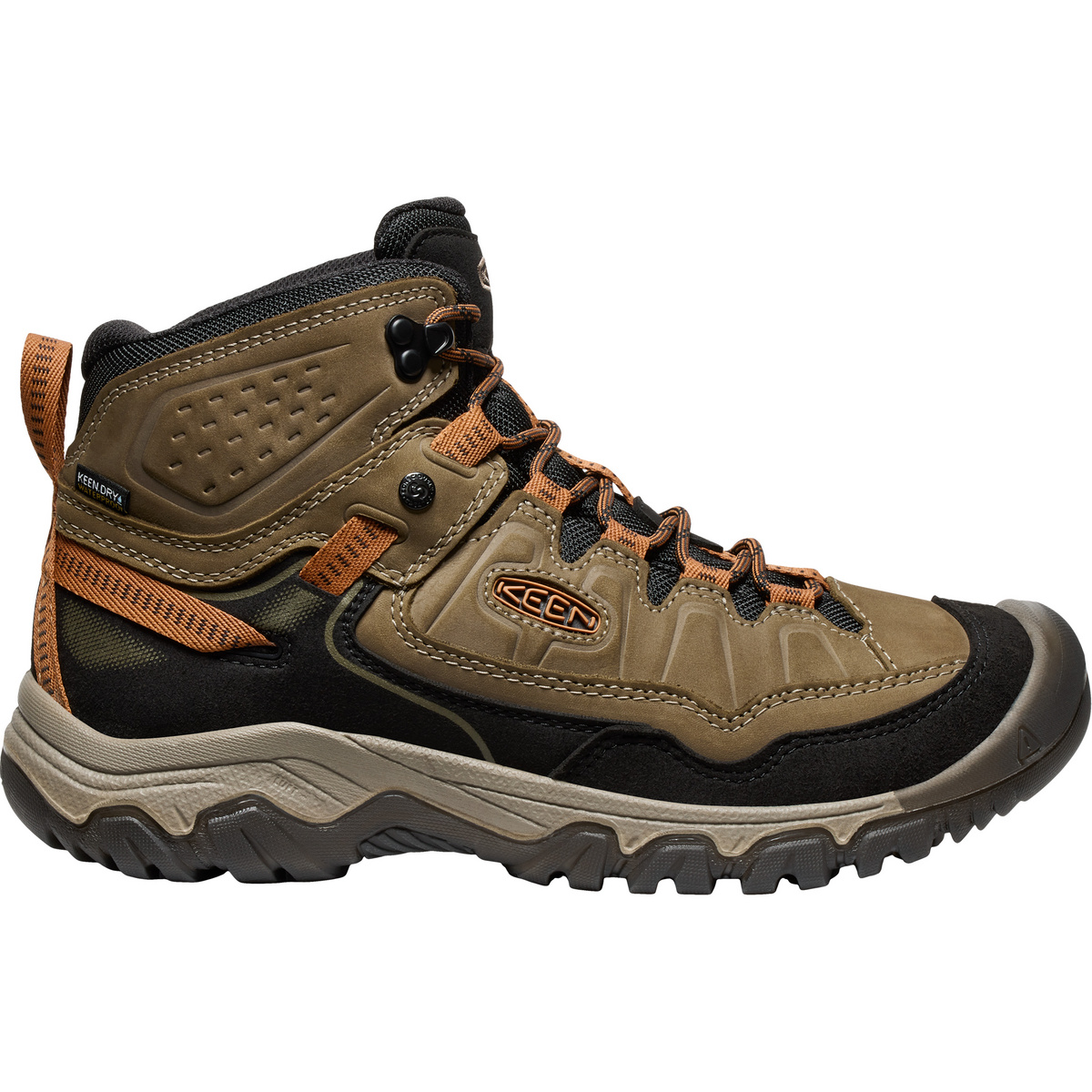 Keen Homme Chaussures Targhee IV Mid WP (taille 46, Brun)