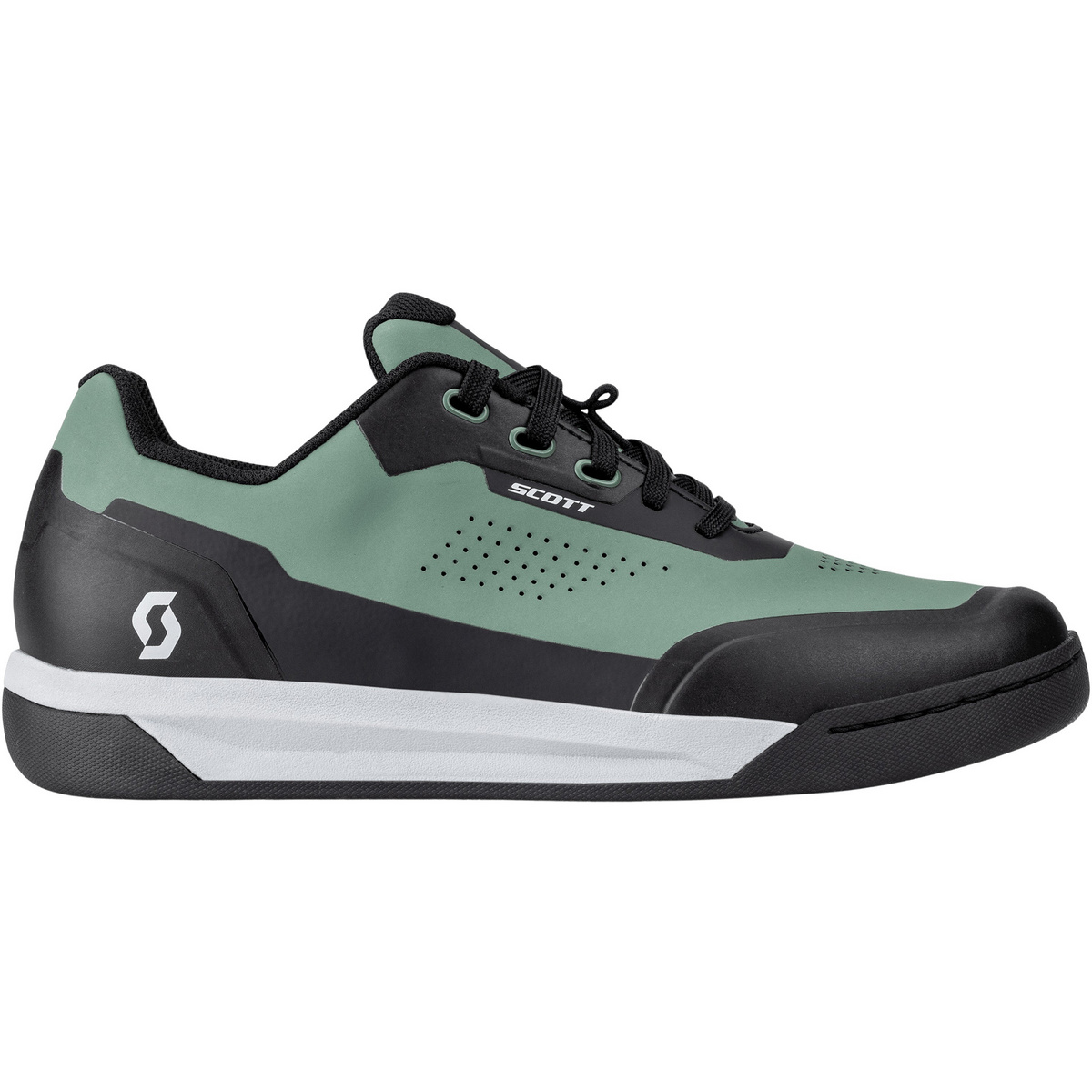 Scott Uomo Scarpe da ciclismo Volt Evo Flat (Taglia 42, Verde)