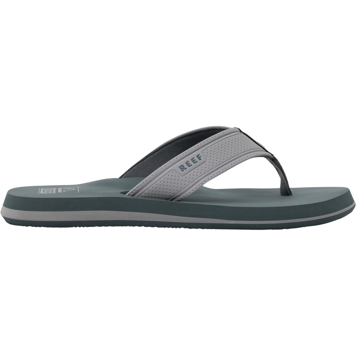 Reef Herren The Layback Sandale (Größe 40, grau)