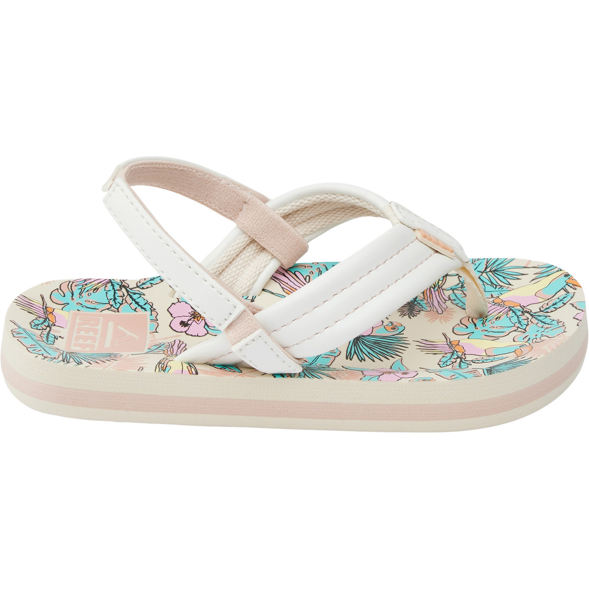 Reef Bambino Sandali Little Ahi (Taglia 21, Bianco)