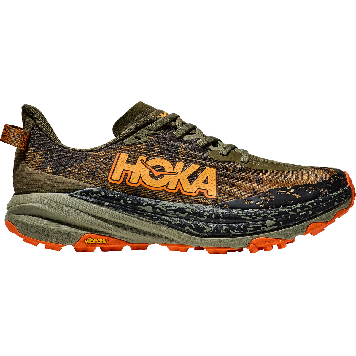 Hoka Homme Chaussures Speedgoat 6 (taille 44, Olive)