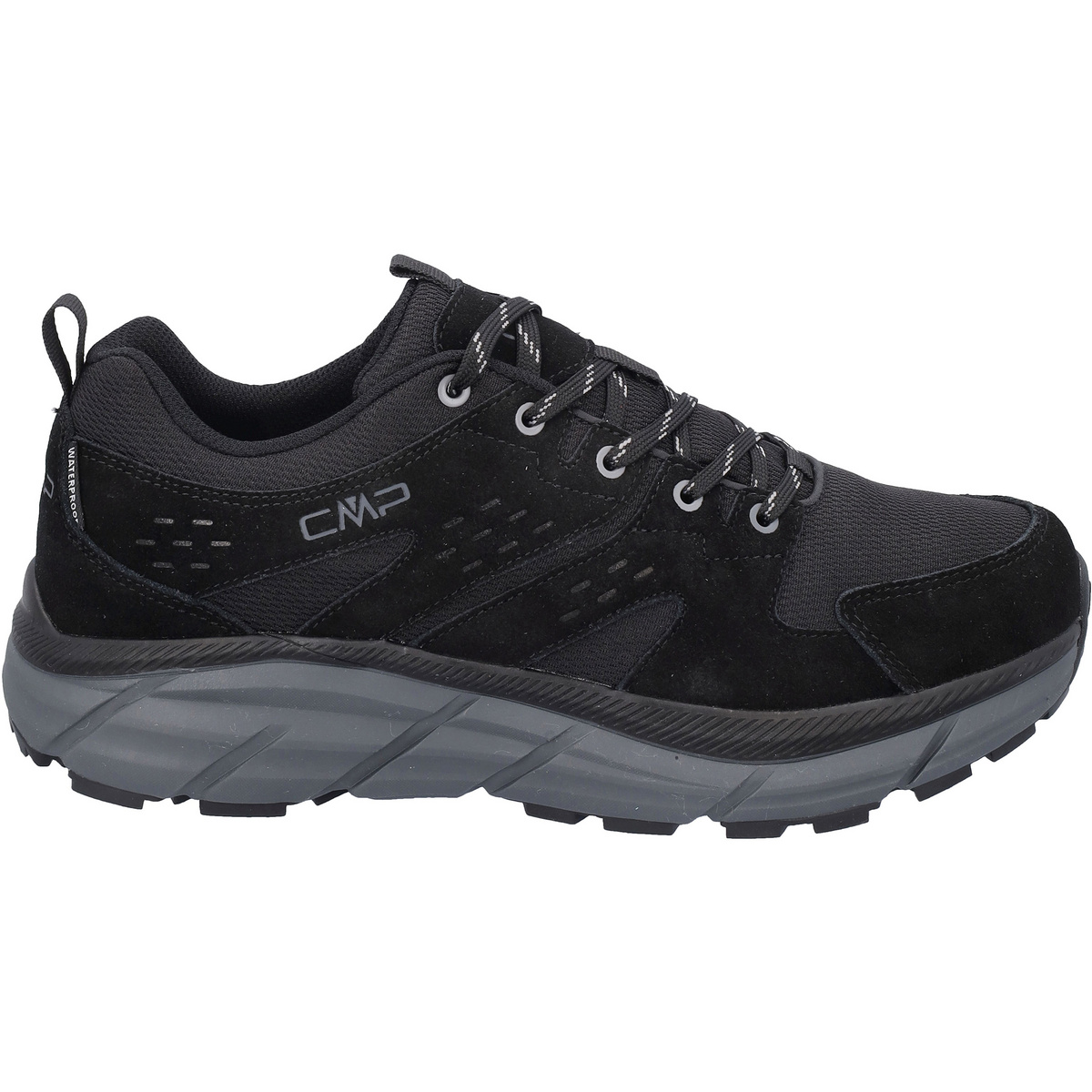 CMP Uomo Scarpe Kamsel Low WP (Taglia 44, Nero)
