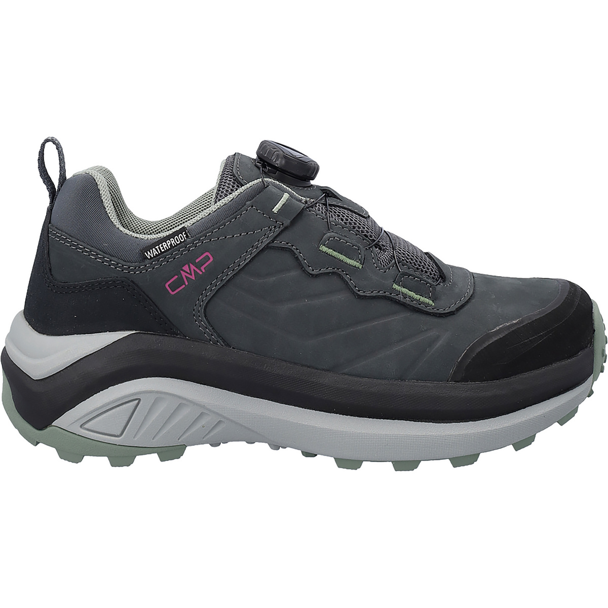 CMP Damen Juukat Low Fitgo WP Schuhe (Größe 40, grau)