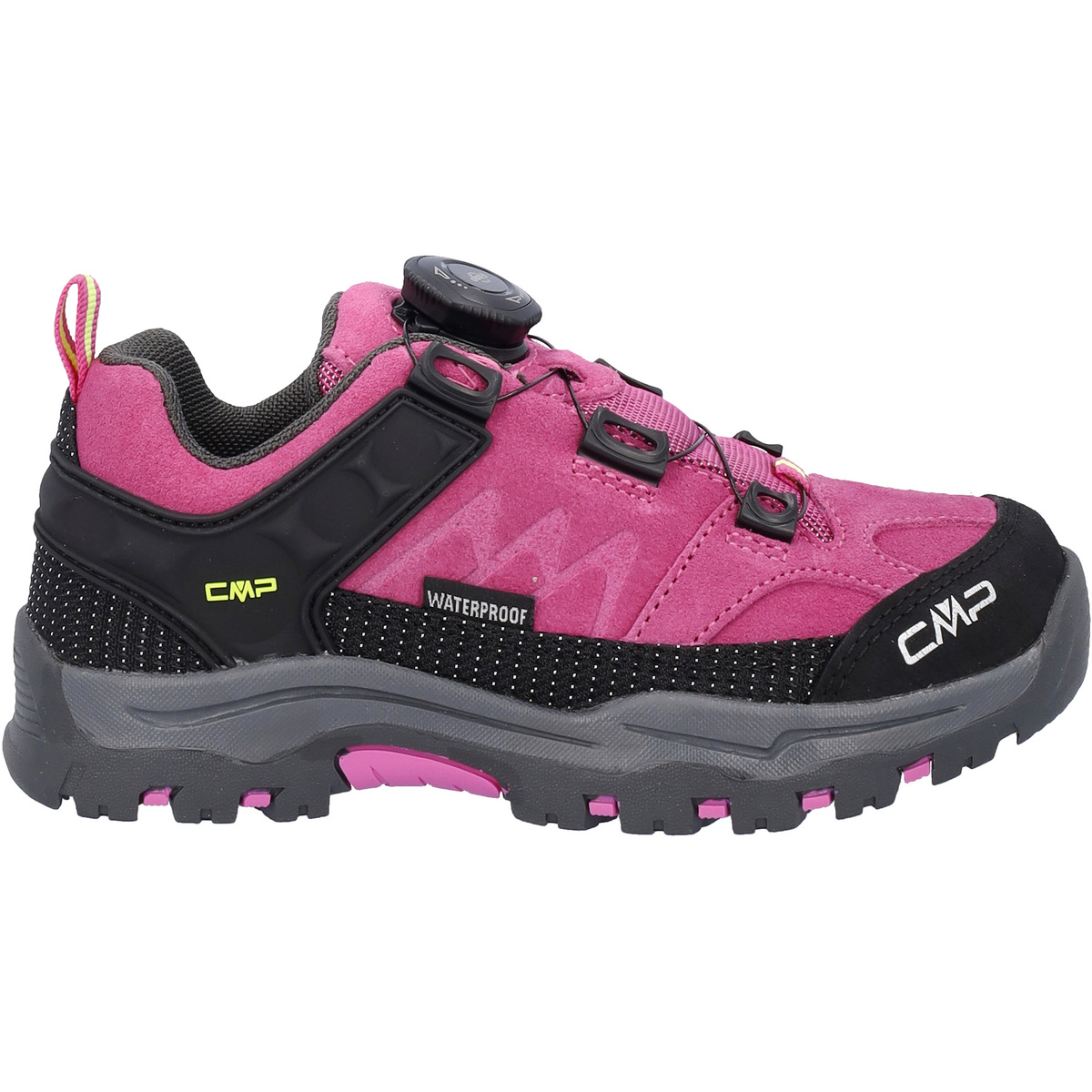 CMP Enfants Chaussures Kiruna Fitgo Low WP (taille 30, Rose vif)