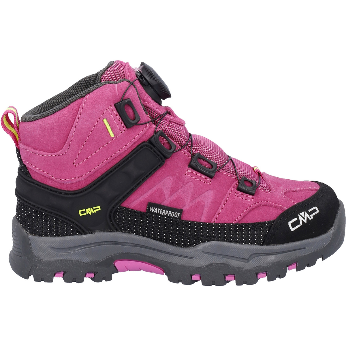 CMP Kinder Kiruna Mid Fitgo WP Schuhe (Größe 41, pink)