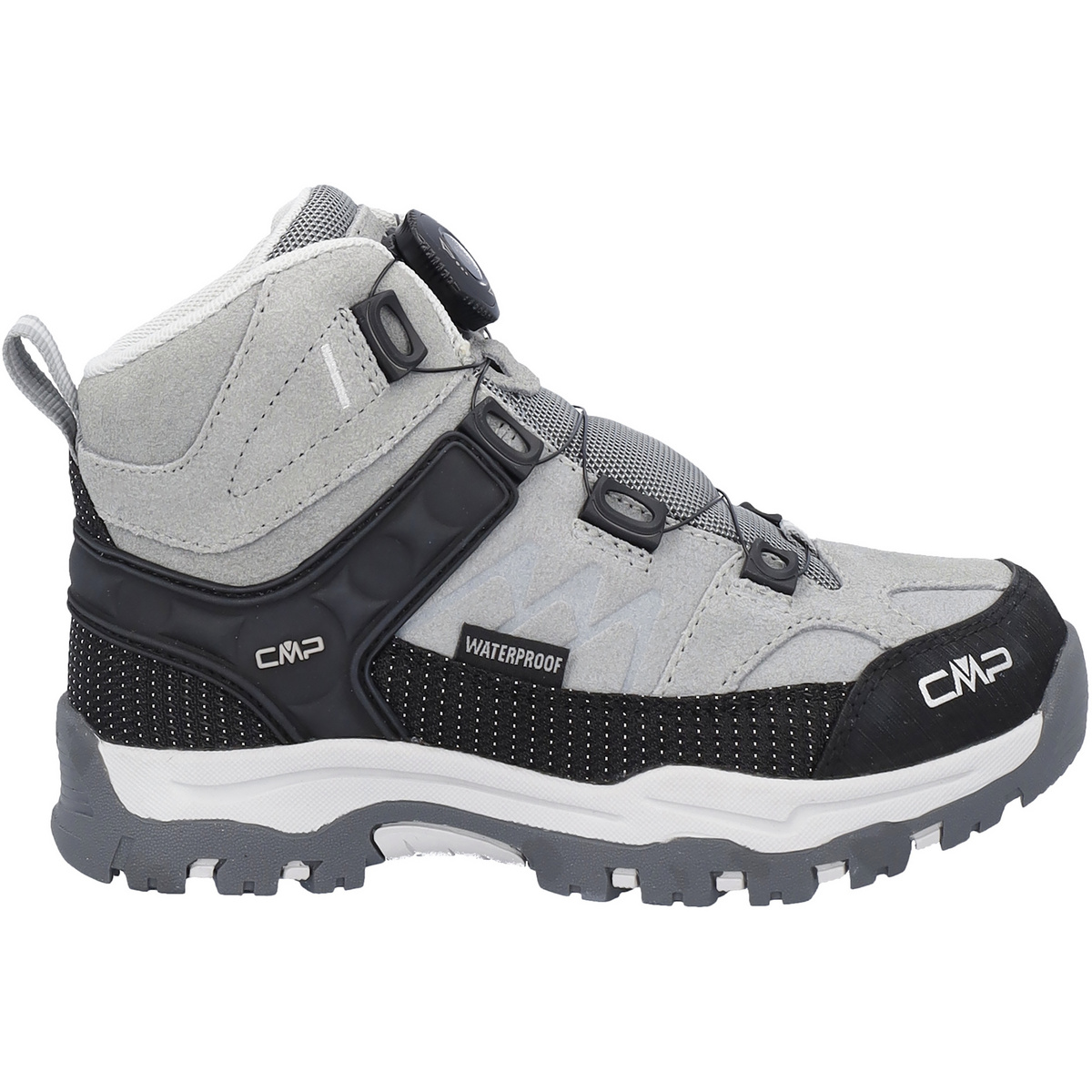 CMP Kinder Kiruna Mid Fitgo WP Schuhe (Größe 31, grau)