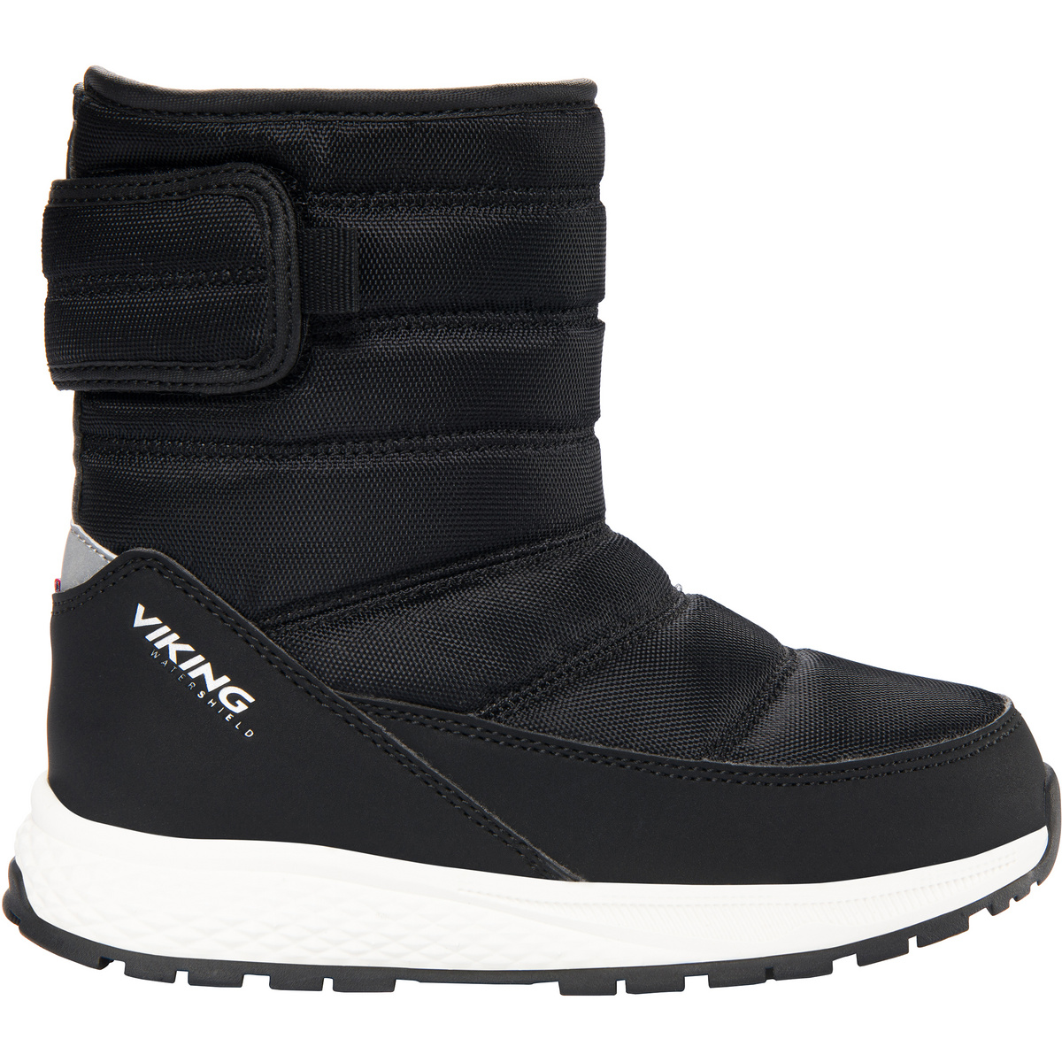 Viking Kinder Equip Pull-On Warm WP 1V Schuhe (Größe 26, schwarz)
