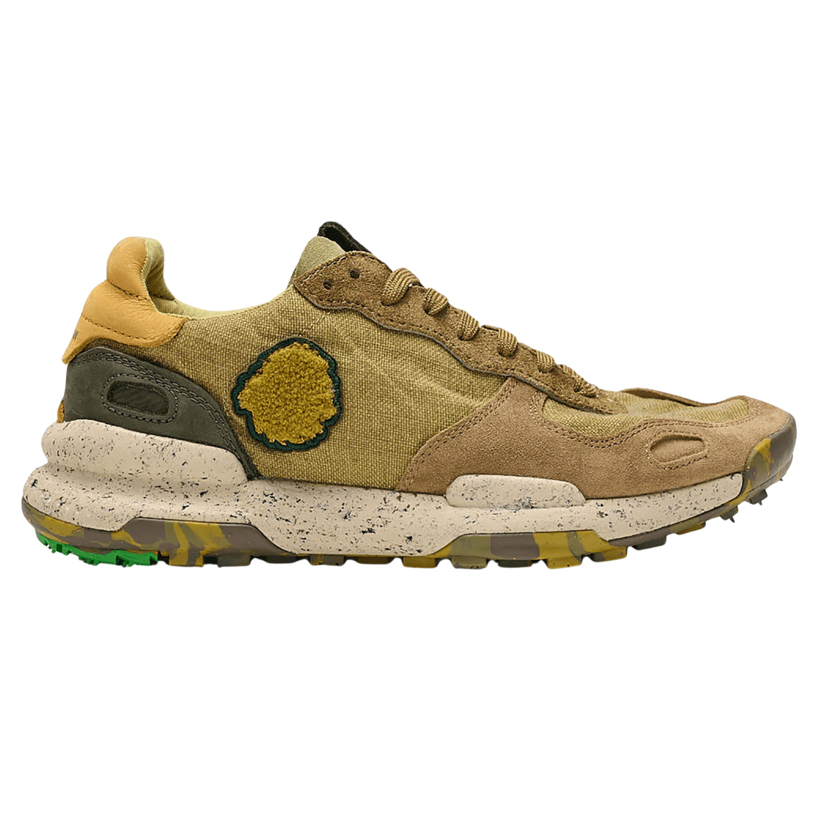 Satorisan Uomo Scarpe Chacrona Linen (Taglia 46, Verde oliva)