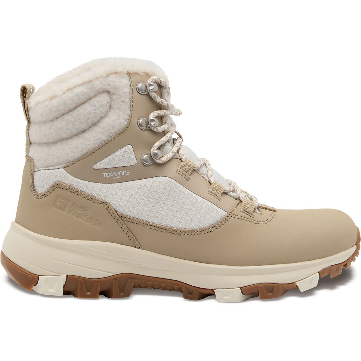 Jack Wolfskin Damen Everquest Texapore High Schuhe (Größe 40, beige)