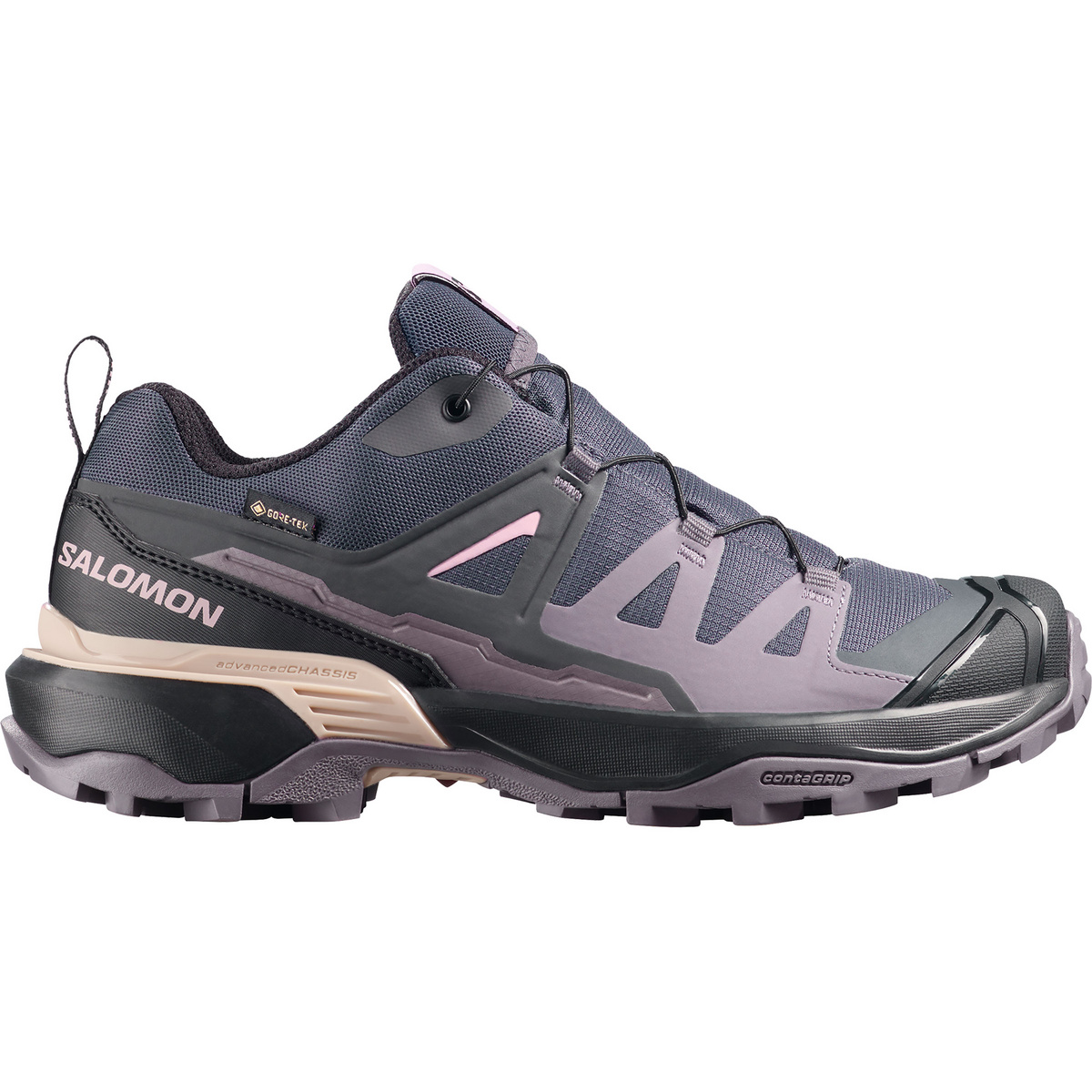 Salomon Damen X Ultra 360 GTX Schuhe (Größe 37 , grau)