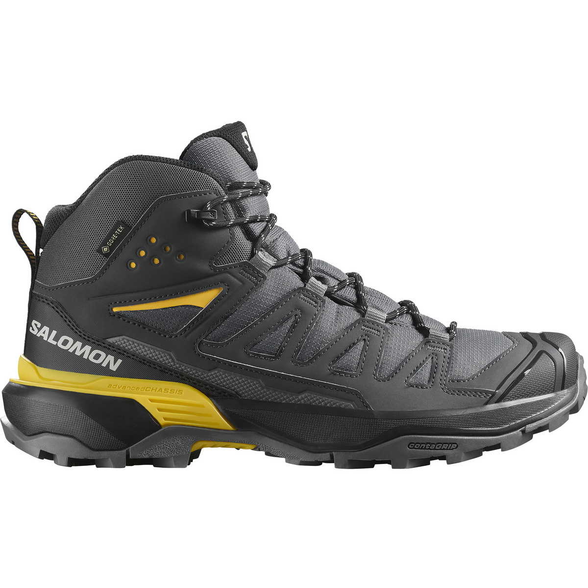 Salomon Herren X Ultra 360 Mid GTX Schuhe (Größe 42.5 , grau)