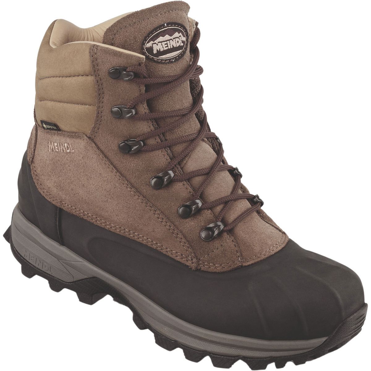 Meindl Femme Chaussures Lillehammer GTX (taille 37, Brun)