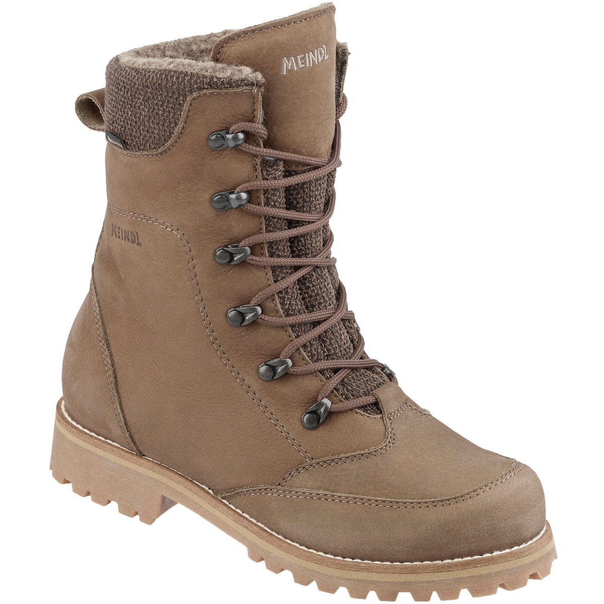 Meindl Femme Chaussures Orselina GTX (taille 41.5, Brun)