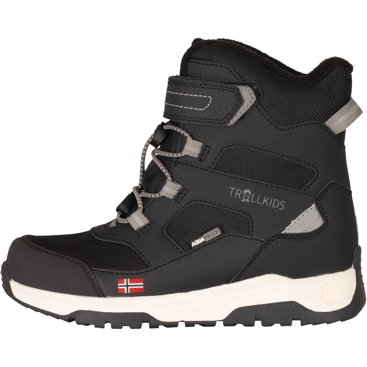 Trollkids Kinder Lofoten Winter Pro Schuhe (Größe 30, schwarz)