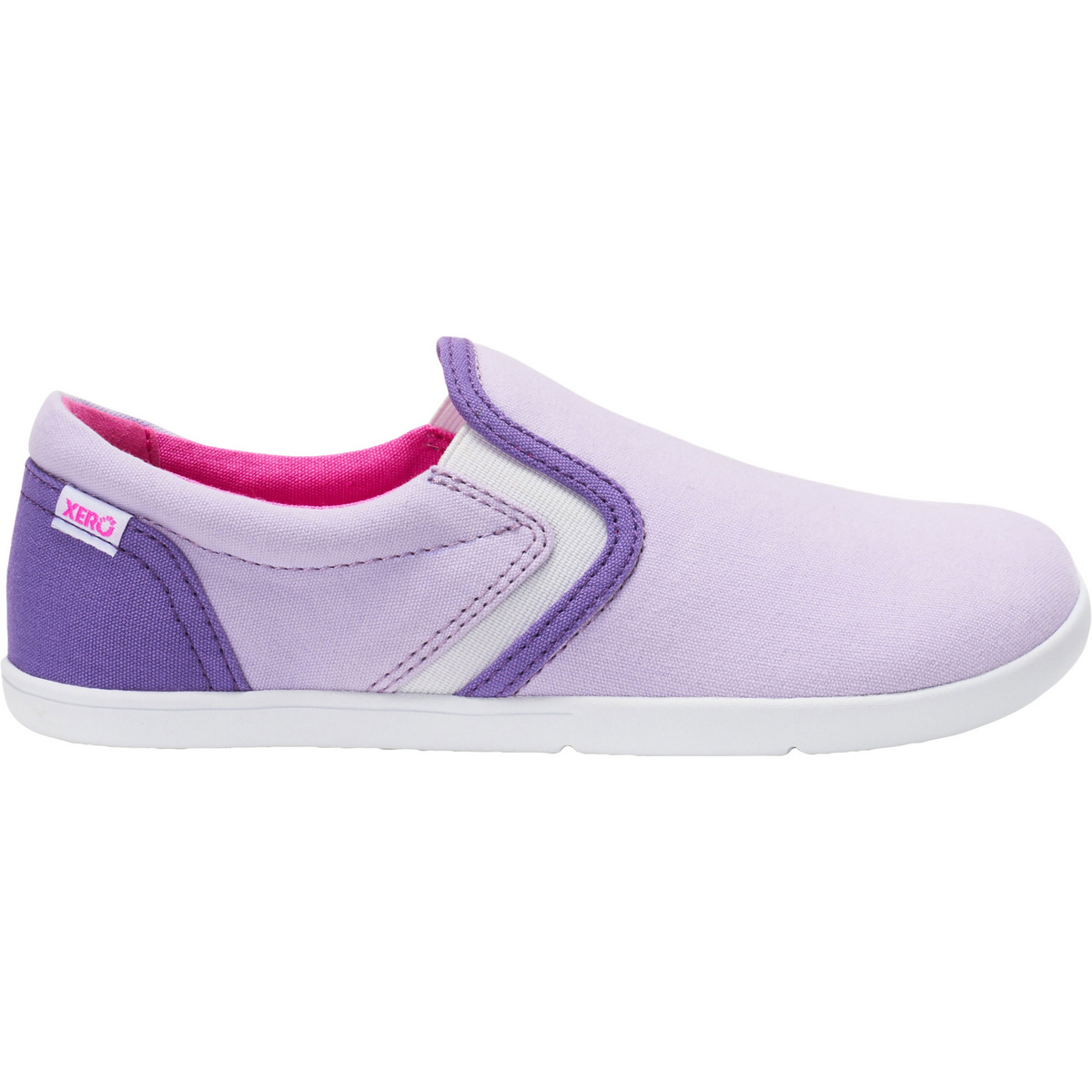 Xero Shoes Bambino Scarpe Dillon Canvas Slip-On (Taglia 32, Viola)