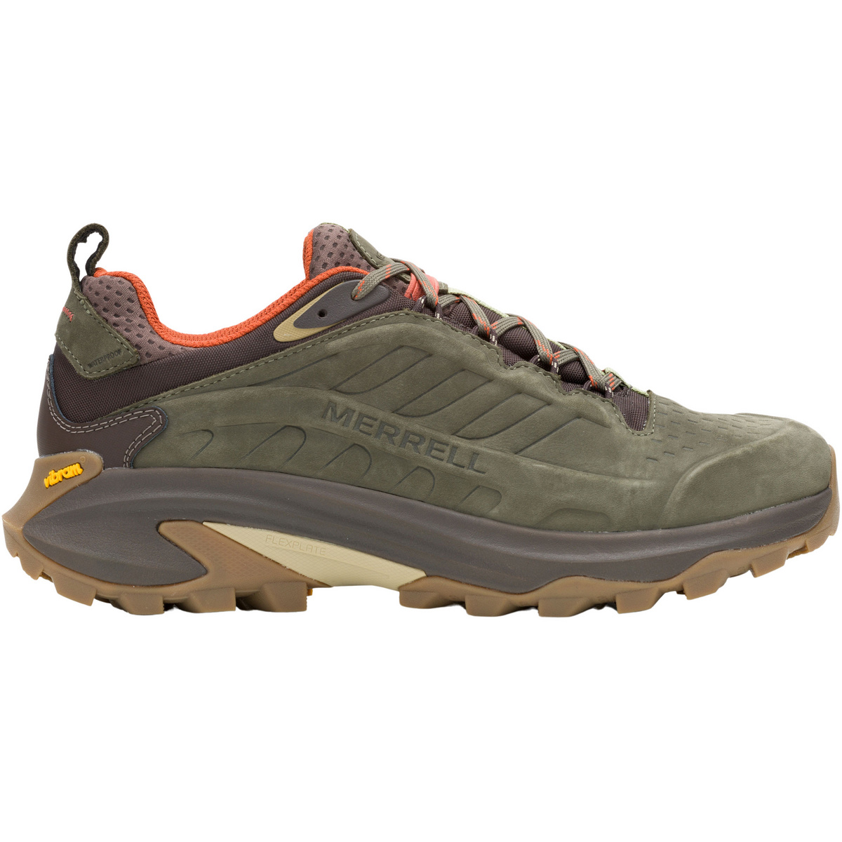 Merrell Uomo Scarpe Moab Speed 2 LTR WP (Taglia 46.5, Verde oliva)