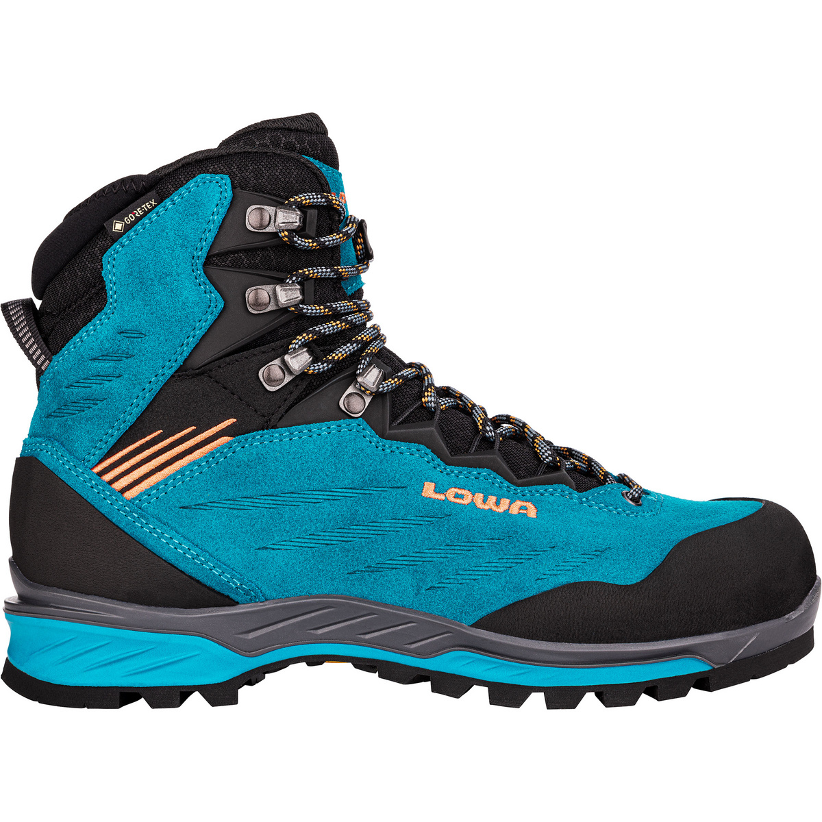 Lowa Femme Chaussures Cadin II GTX Mid (taille 41, Turquoise)