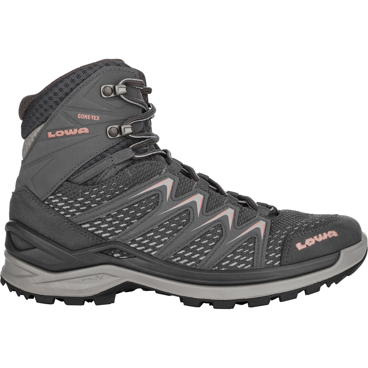 Lowa Donna Scarpe Innox Pro GTX Mid (Taglia 37.5, Grigio)
