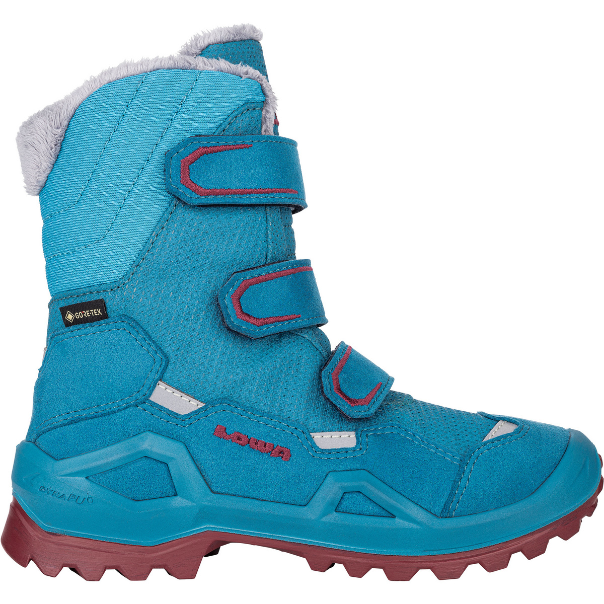Lowa Bambino Scarpe Milo Evo GTX Hi (Taglia 31, Turchese)