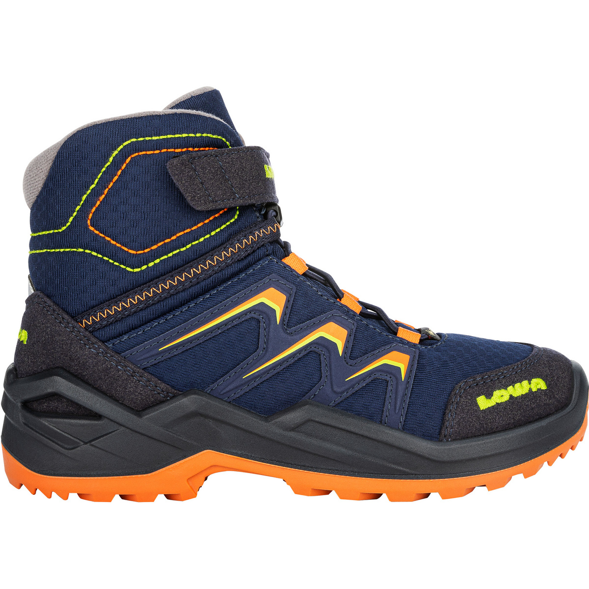 Lowa Kinder Maddox Warm GTX Mid Schuhe (Größe 31, blau)