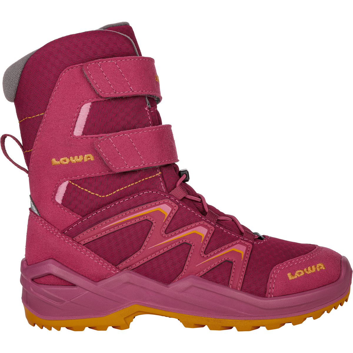 Lowa Kinder Maddox Warm GTX Hi Schuhe (Größe 33, rot)