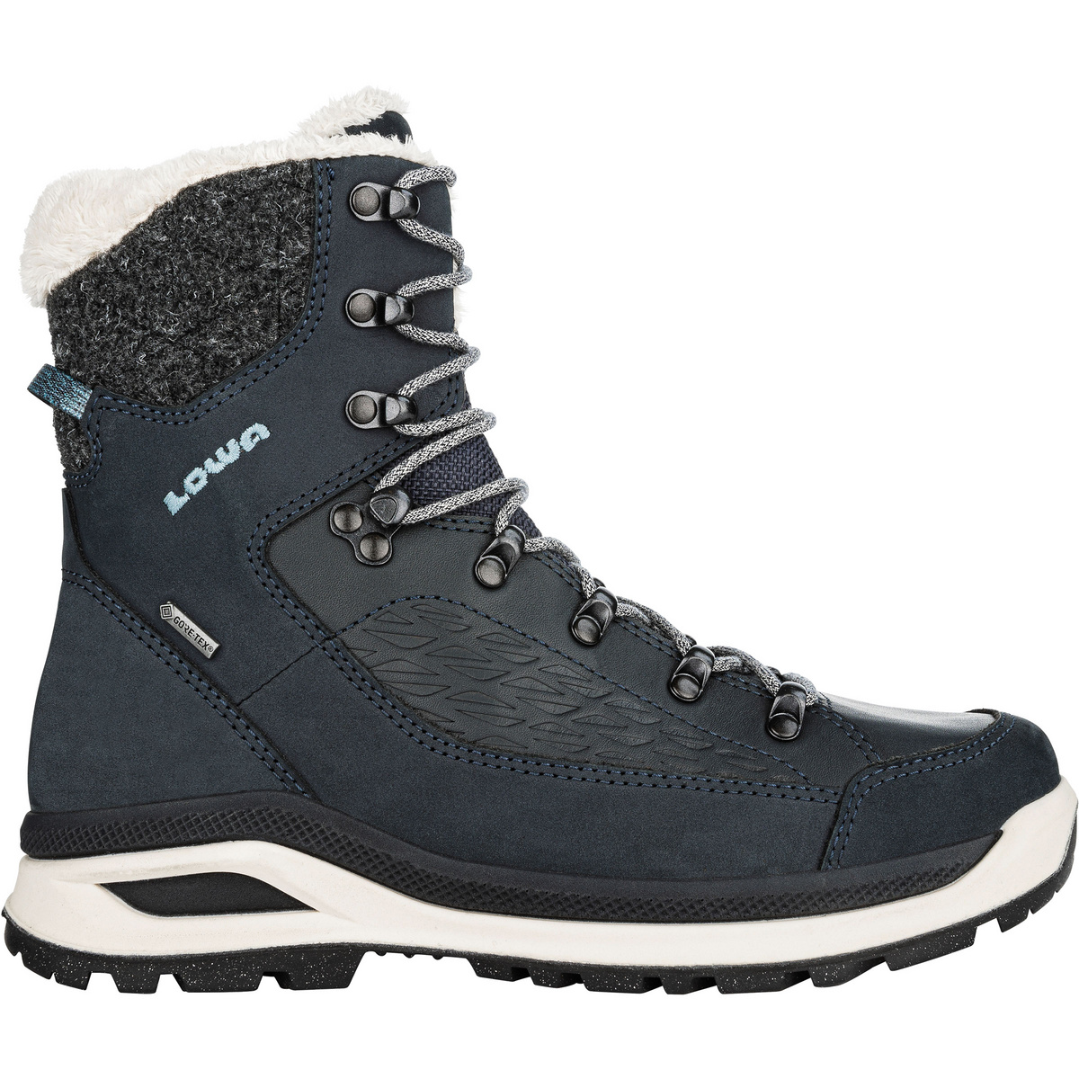 Lowa Femme Chaussures Renegade Evo Ice GTX (taille 37, Bleu)