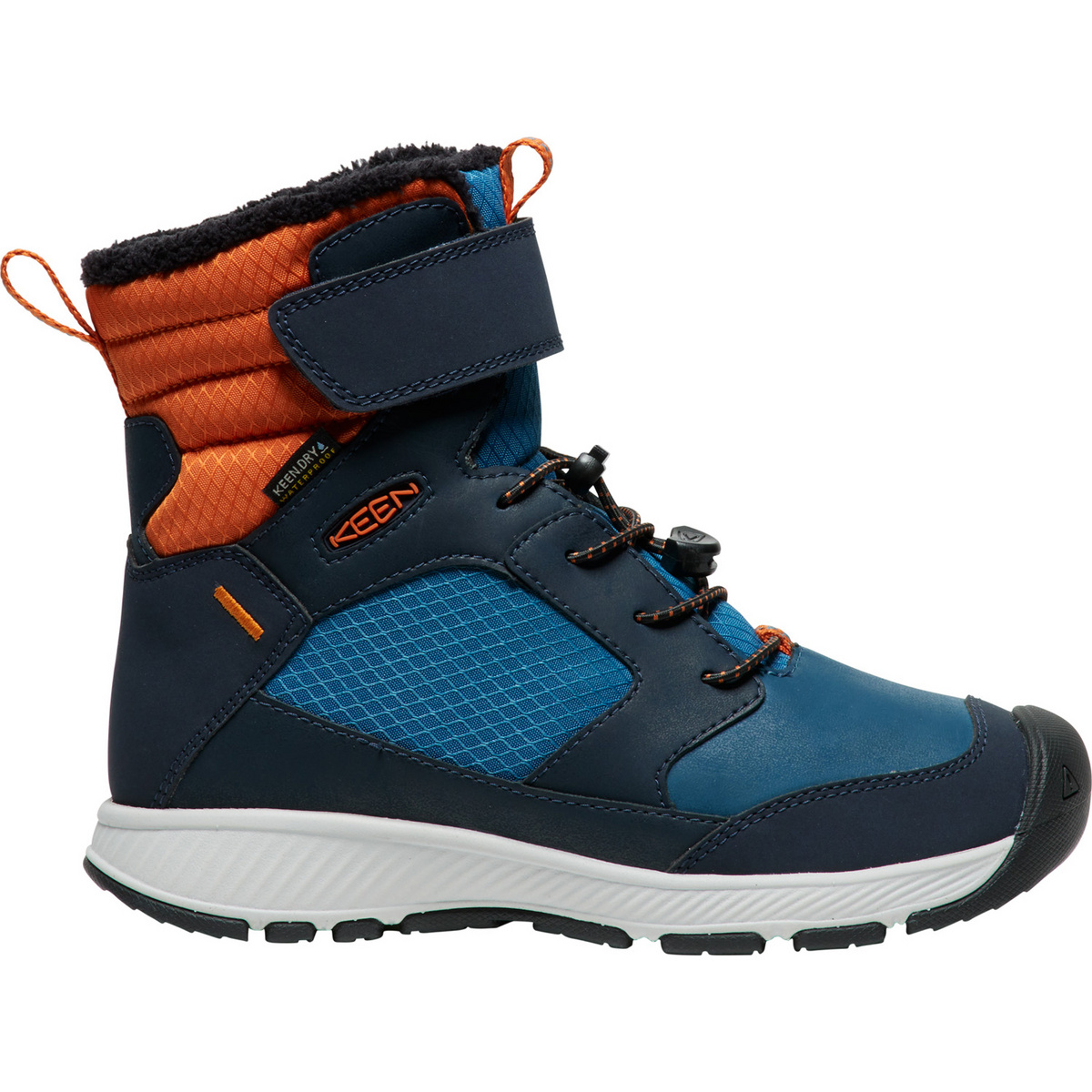 Keen Kinder Skua Winter WP Schuhe (Größe 39, blau)