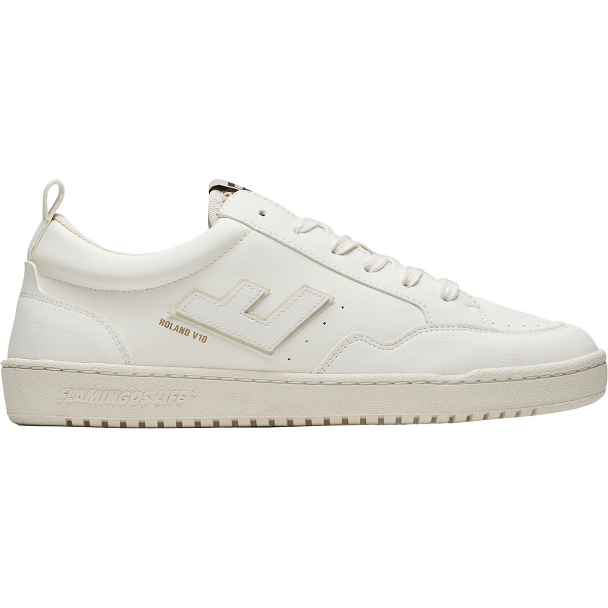 Flamingos Life Scarpe Roland V.10 (Taglia 39, Bianco)