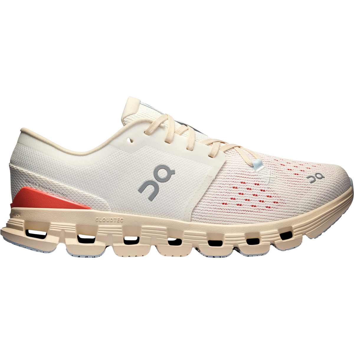 ON Donna Scarpe Cloud X 4 (Taglia 37.5, Bianco)