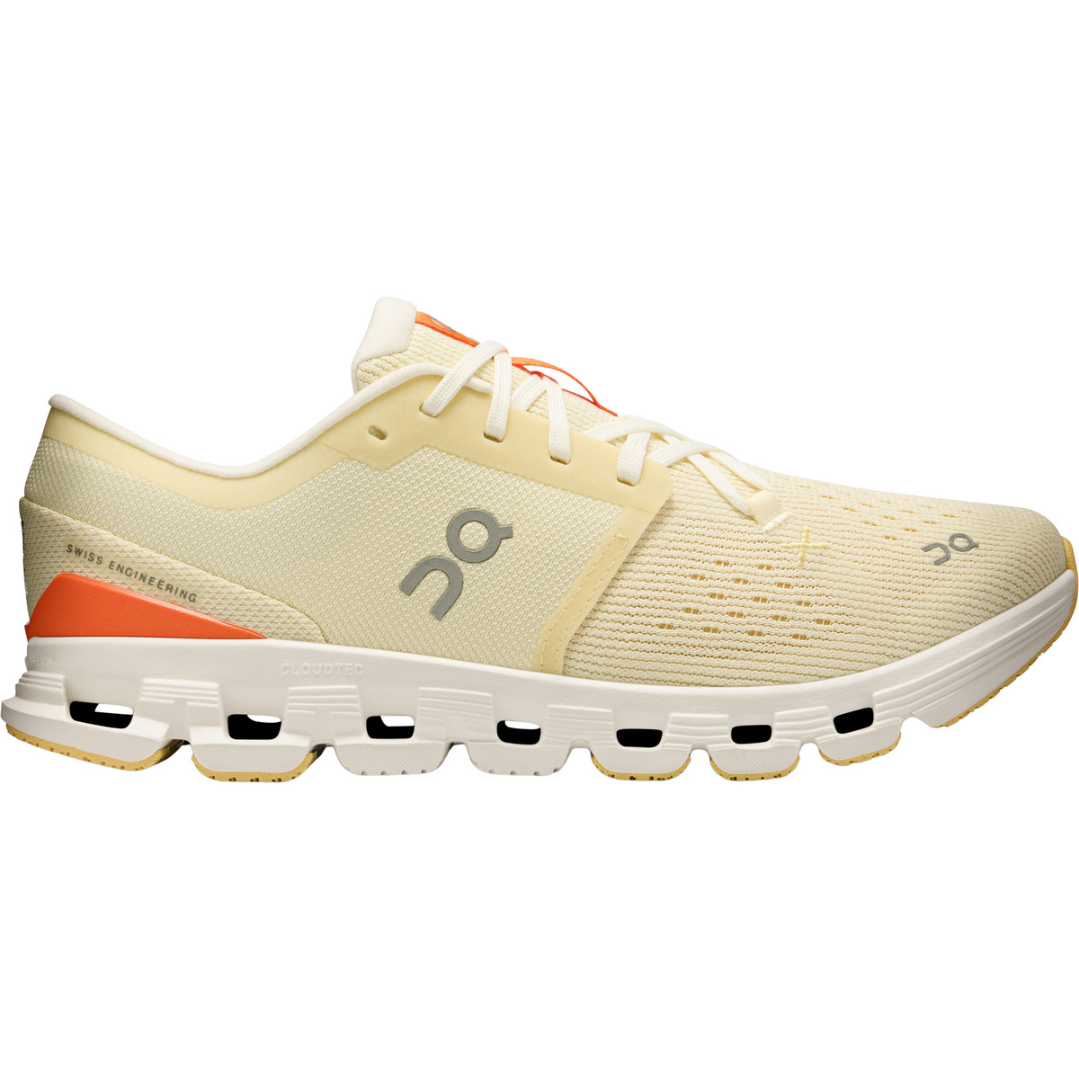 On Damen Cloud X 4 Schuhe (Größe 37, gelb)