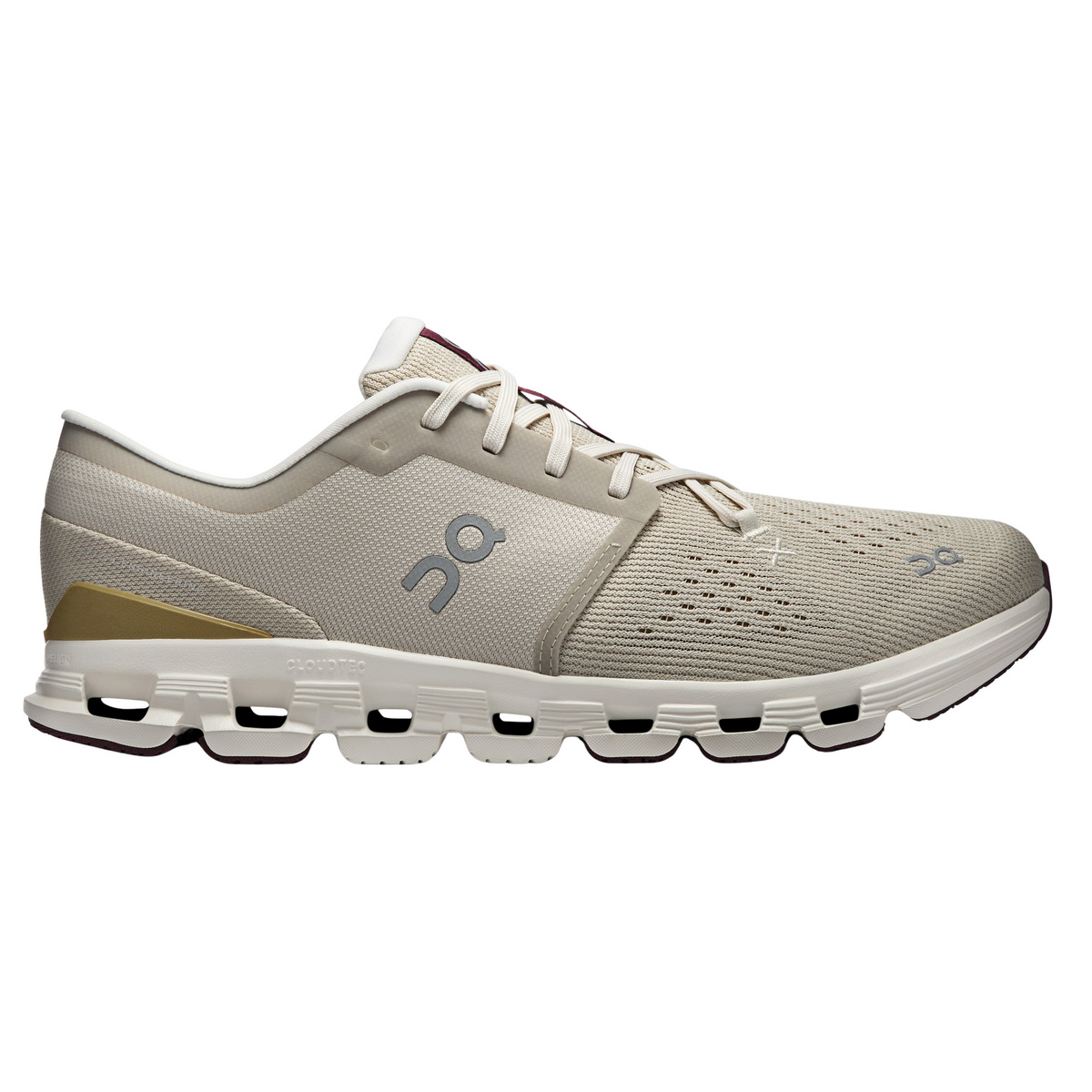 On Herren Cloud X 4 Schuhe (Größe 41, beige)