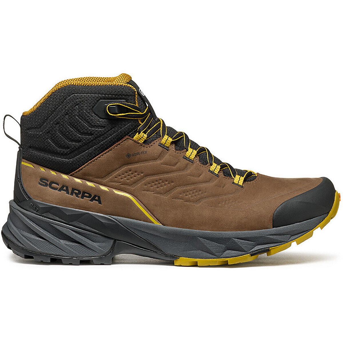 Scarpa Uomo Scarpe Rush 2 Pro Mid GTX (Taglia 45.5, Marrone)