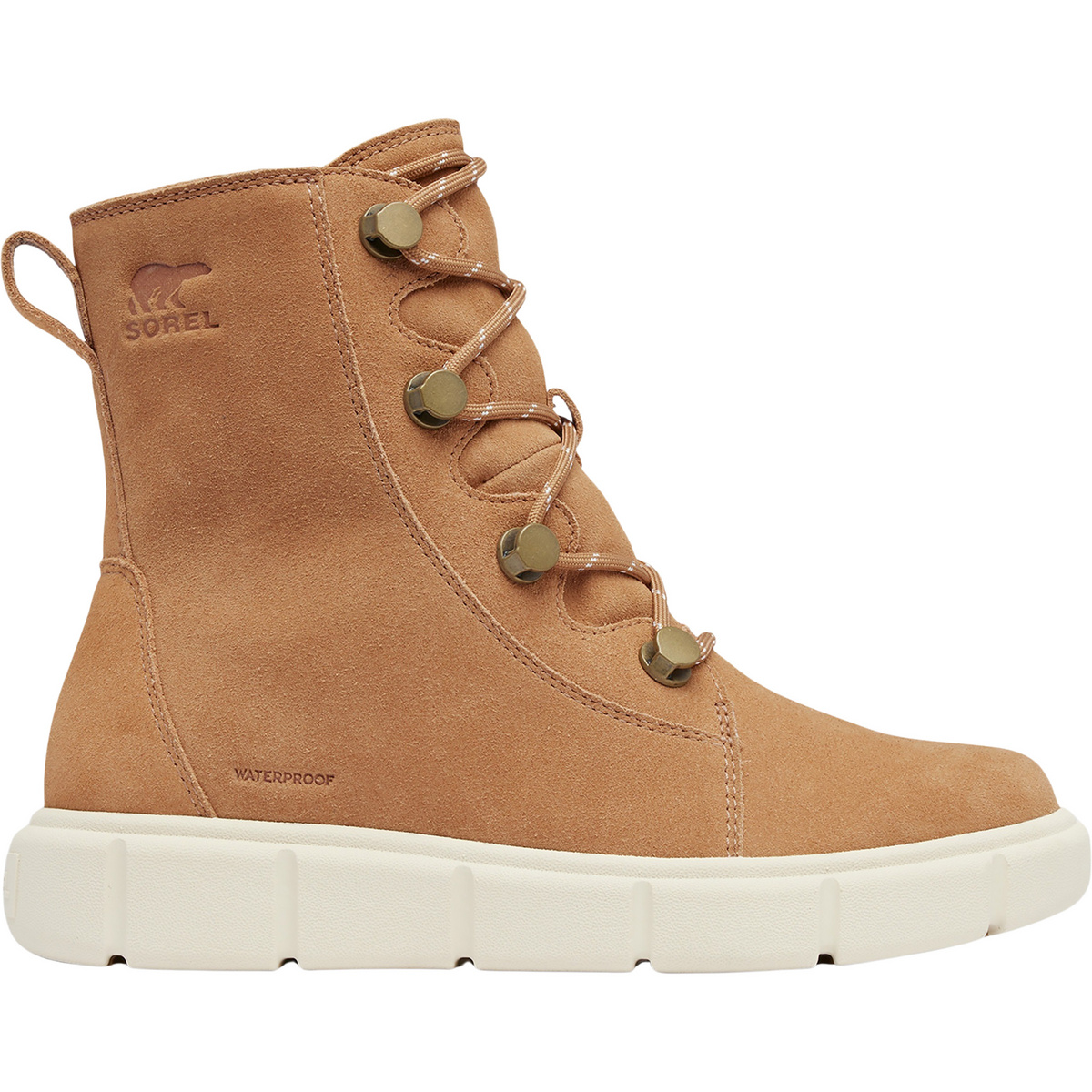 Sorel Donna Scarpe Explorer III Joan WP (Taglia 41, Marrone)