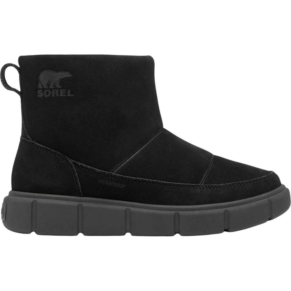 Sorel Femme Chaussures Explorer III Slip-on WP (taille 41, Noir)
