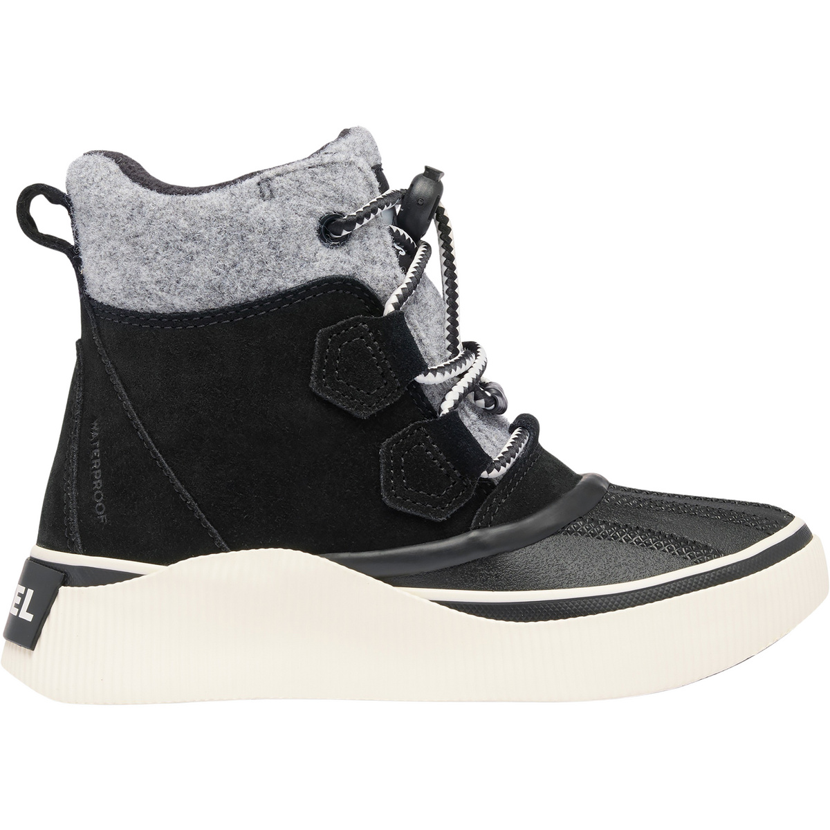 Sorel Kinder Out N About IV Chillz WP Schuhe (Größe 33, schwarz)