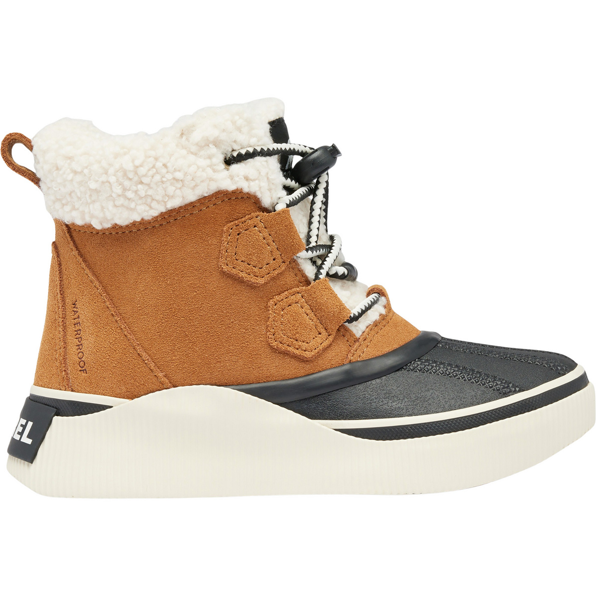 Sorel Kinder Out N About IV Chillz WP Schuhe (Größe 33, braun)