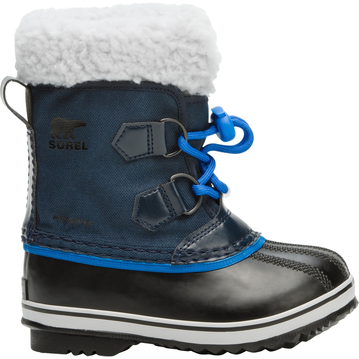 Sorel Kinder Pac Nylon WP Schuhe (Größe 36, blau)