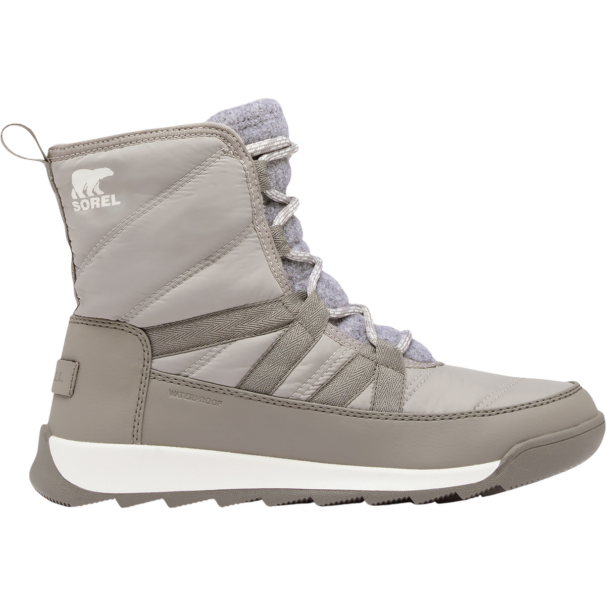 Sorel Donna Scarpe Whitney II Plus Lace WP (Taglia 39.5, Grigio)