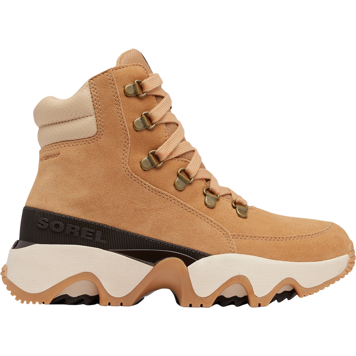 Sorel Femme Chaussures Kinetic Impact Conquest Plus WP (taille 37, Beige)
