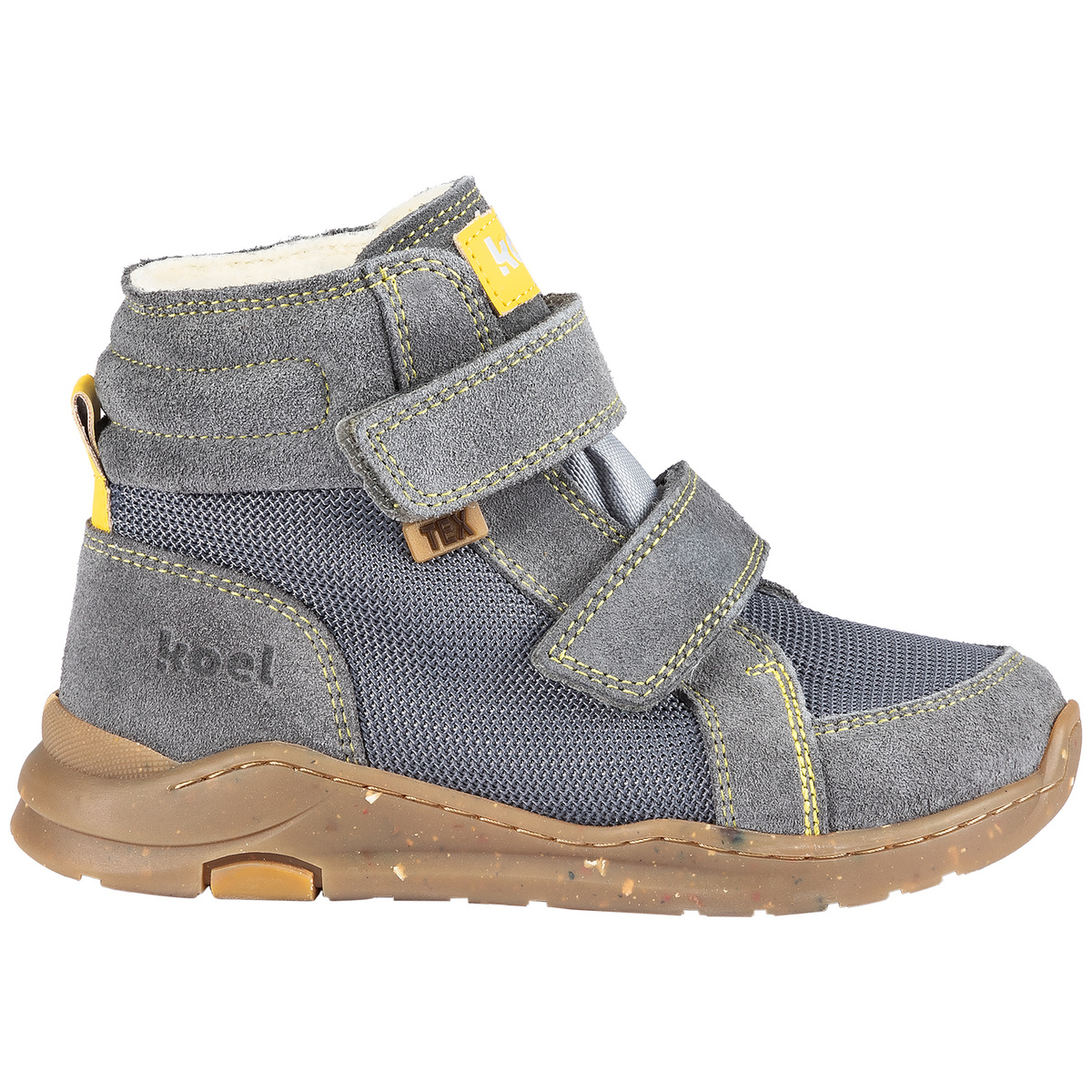 Koel Barefoot Bambino Scarpe Silas (Taglia 27, Grigio)