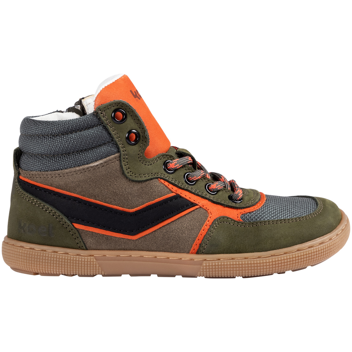 Koel Barefoot Bambino Scarpe Danish Nappa (Taglia 33, Verde)