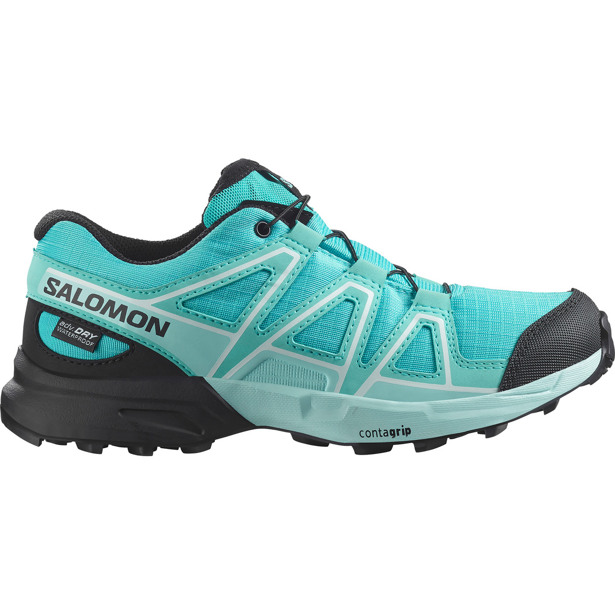 Salomon Kinder Speedcross WP Schuhe (Größe 38, blau)