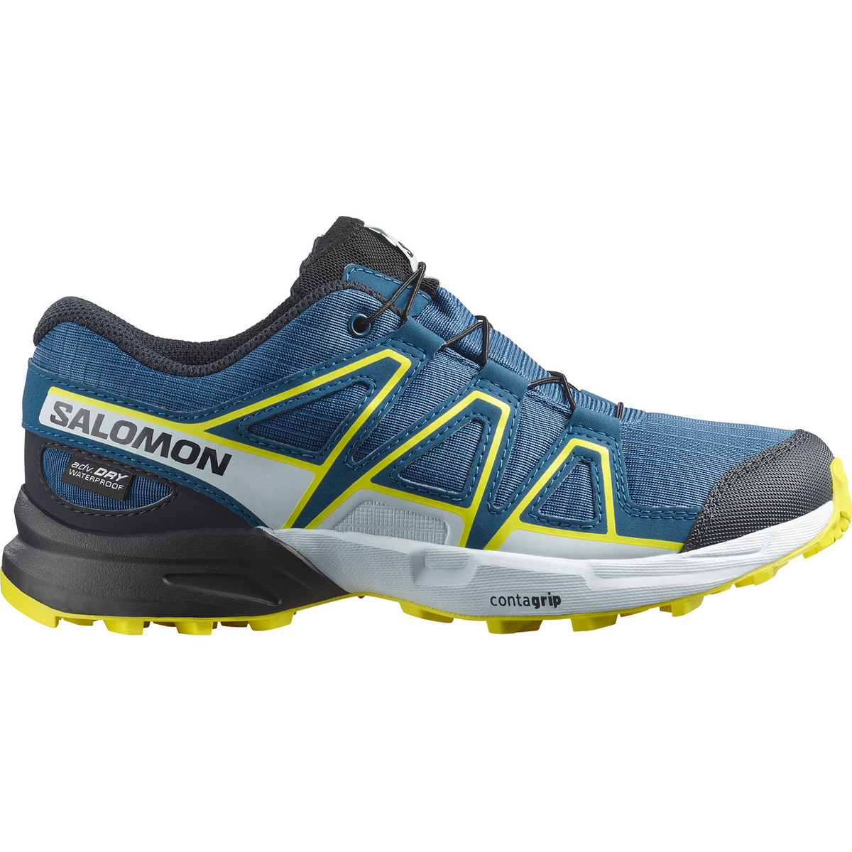 Salomon Kinder Speedcross WP Schuhe (Größe 31, blau)